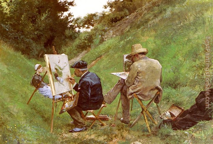 Jose Jimenez y Aranda Paintings for sale